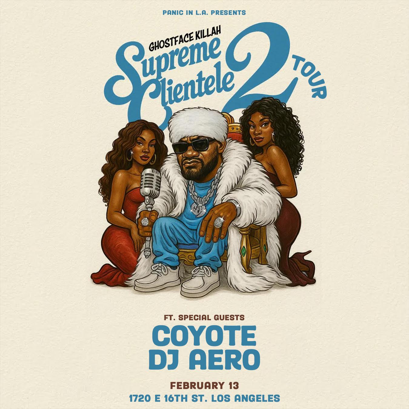 PANIC IN L.A. feat. Ghostface Killah