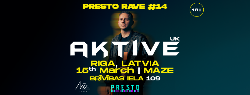 PRESTO RAVE #14 AKTIVE (UK)