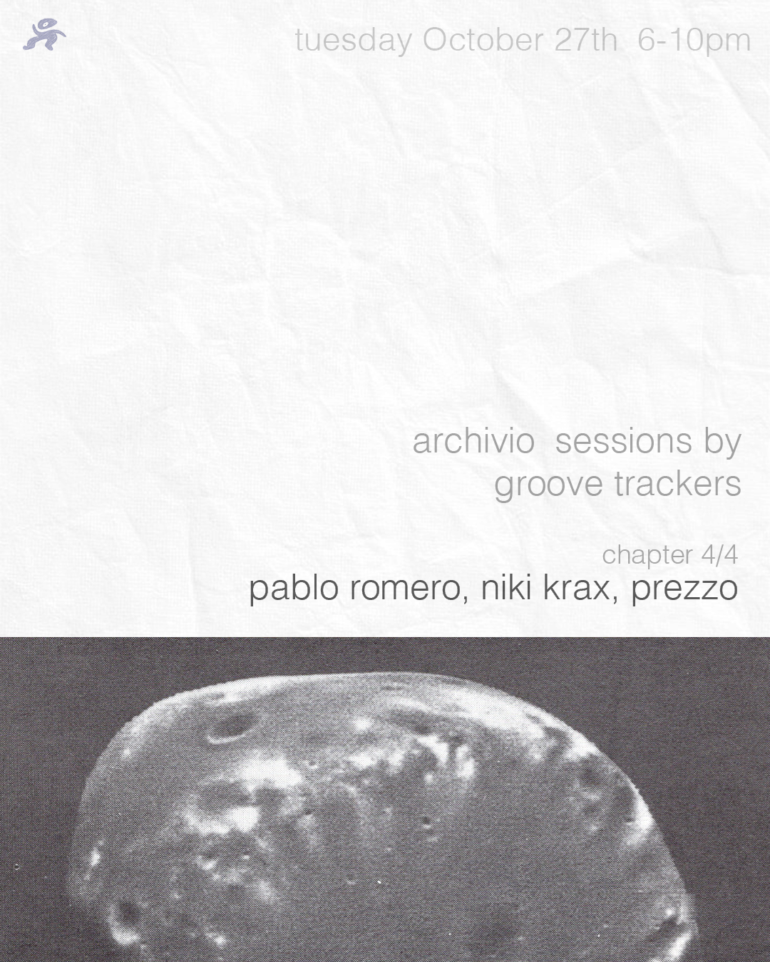 Groove Tracker Archivio Sessions: Pablo Romero + Prezzo + Niki Krax