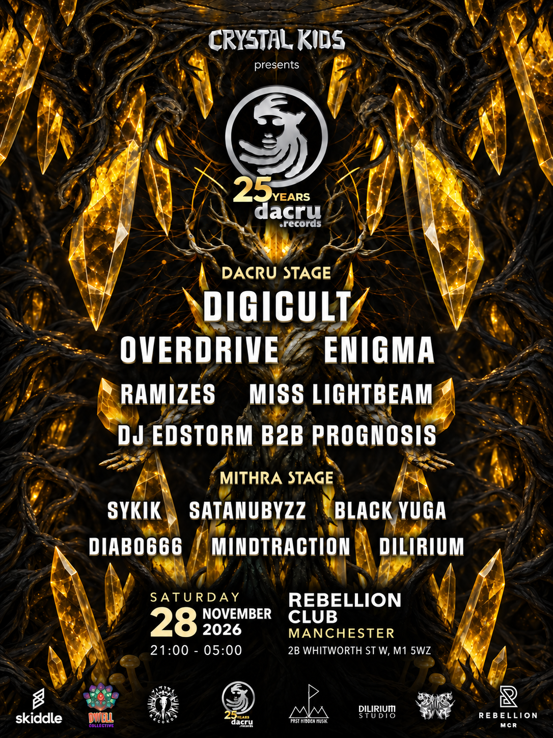 25 Years Dacru Records • Manchester