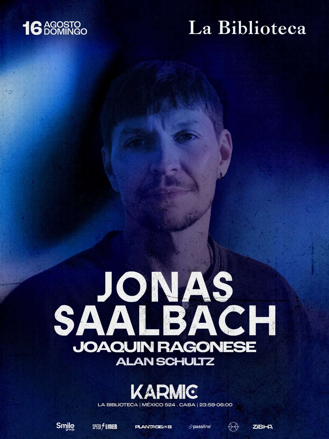 Jonas Saalbach x Karmic, La Biblioteca, San Telmo Buenos Aires