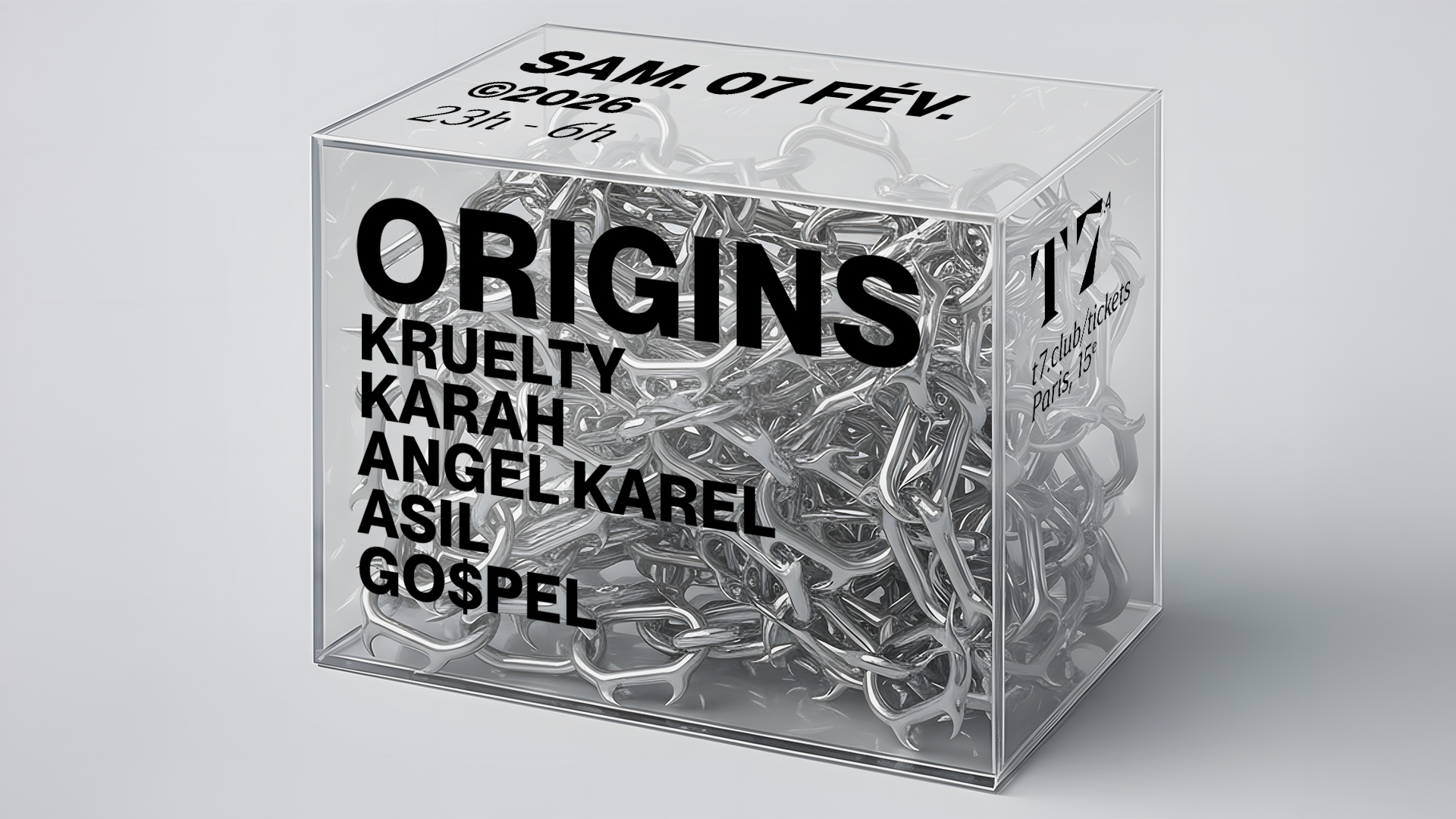 T7 X Origins: KRUELTY, KARAH, Angel Karel