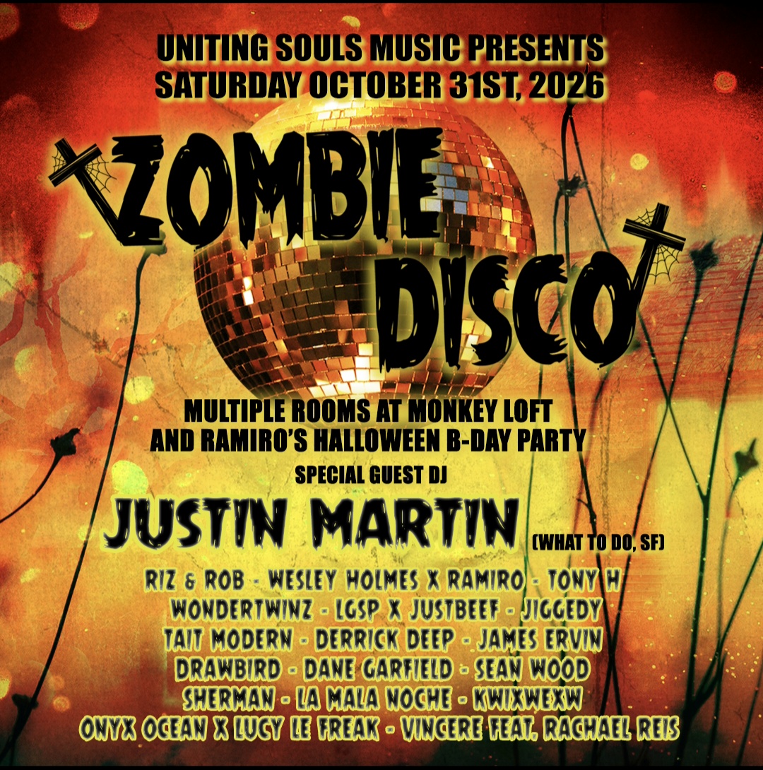 Zombie Disco flyer Zombie Disco flyer