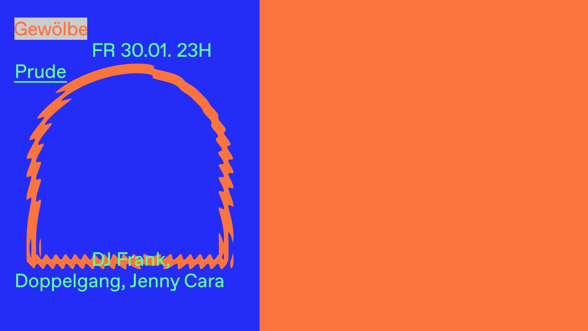Prude with DJ Frank, Doppelgang, Jenny Cara