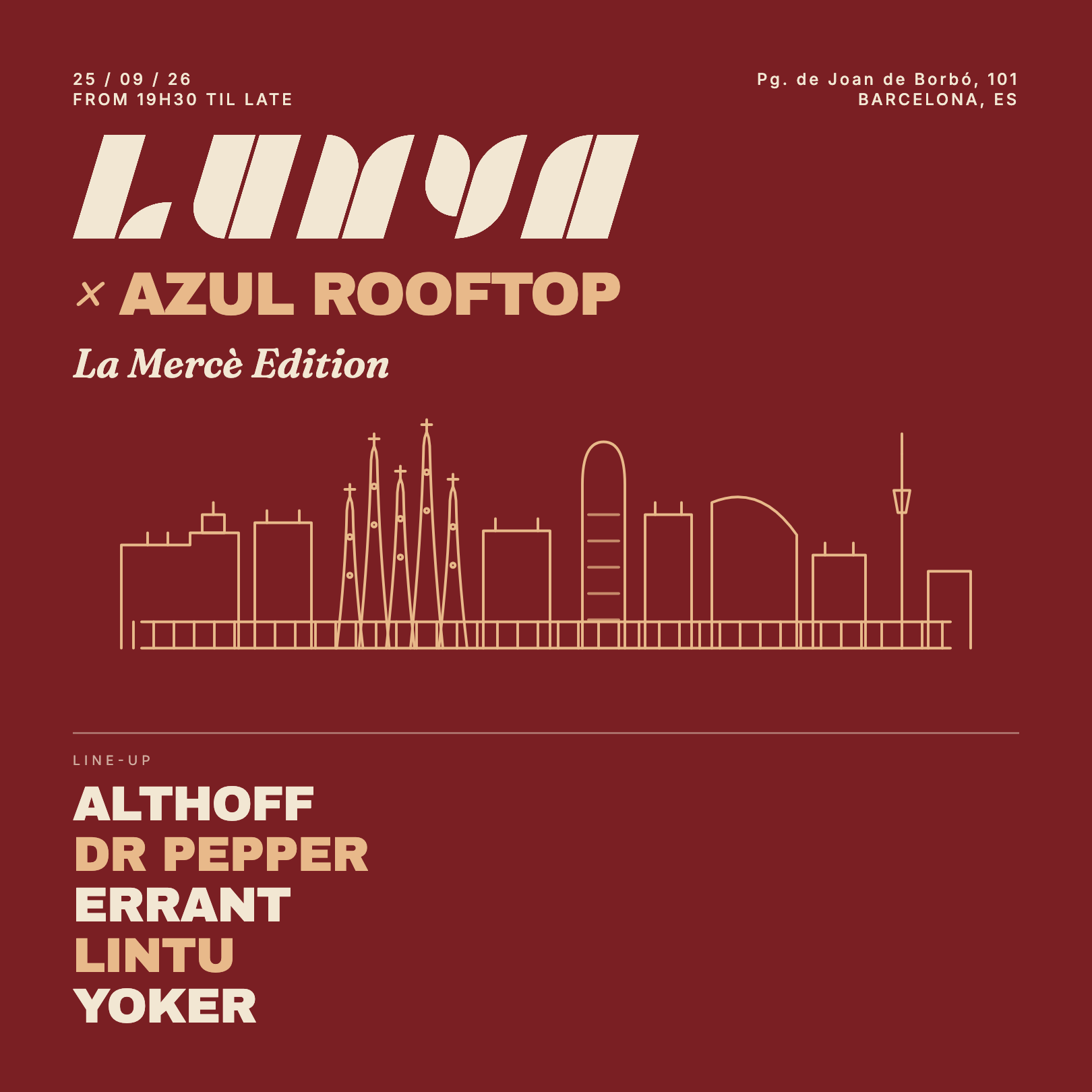 Lumya X Azul Rooftop