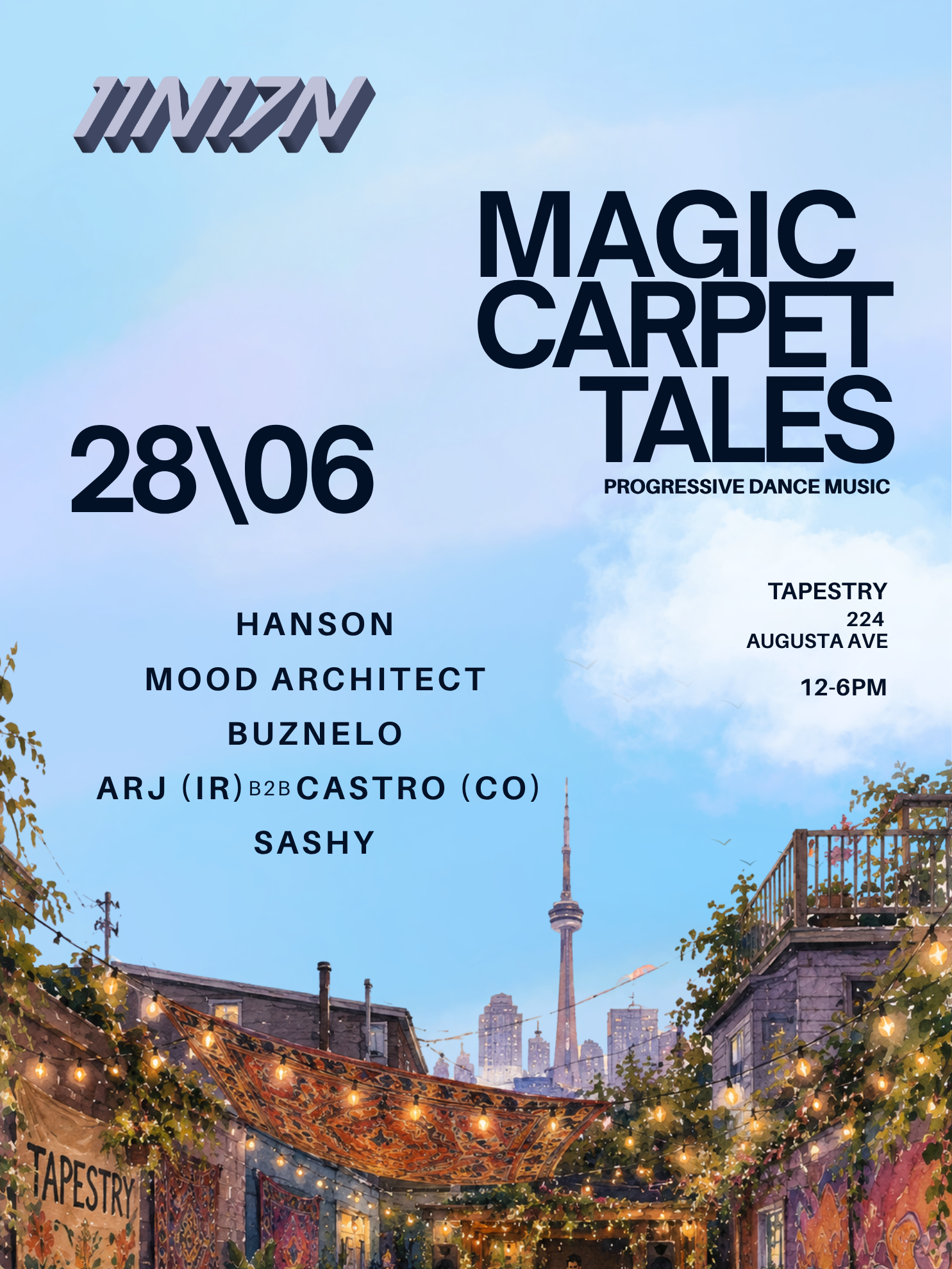 11N17N presents   Magic Carpet Tales (Open Air)