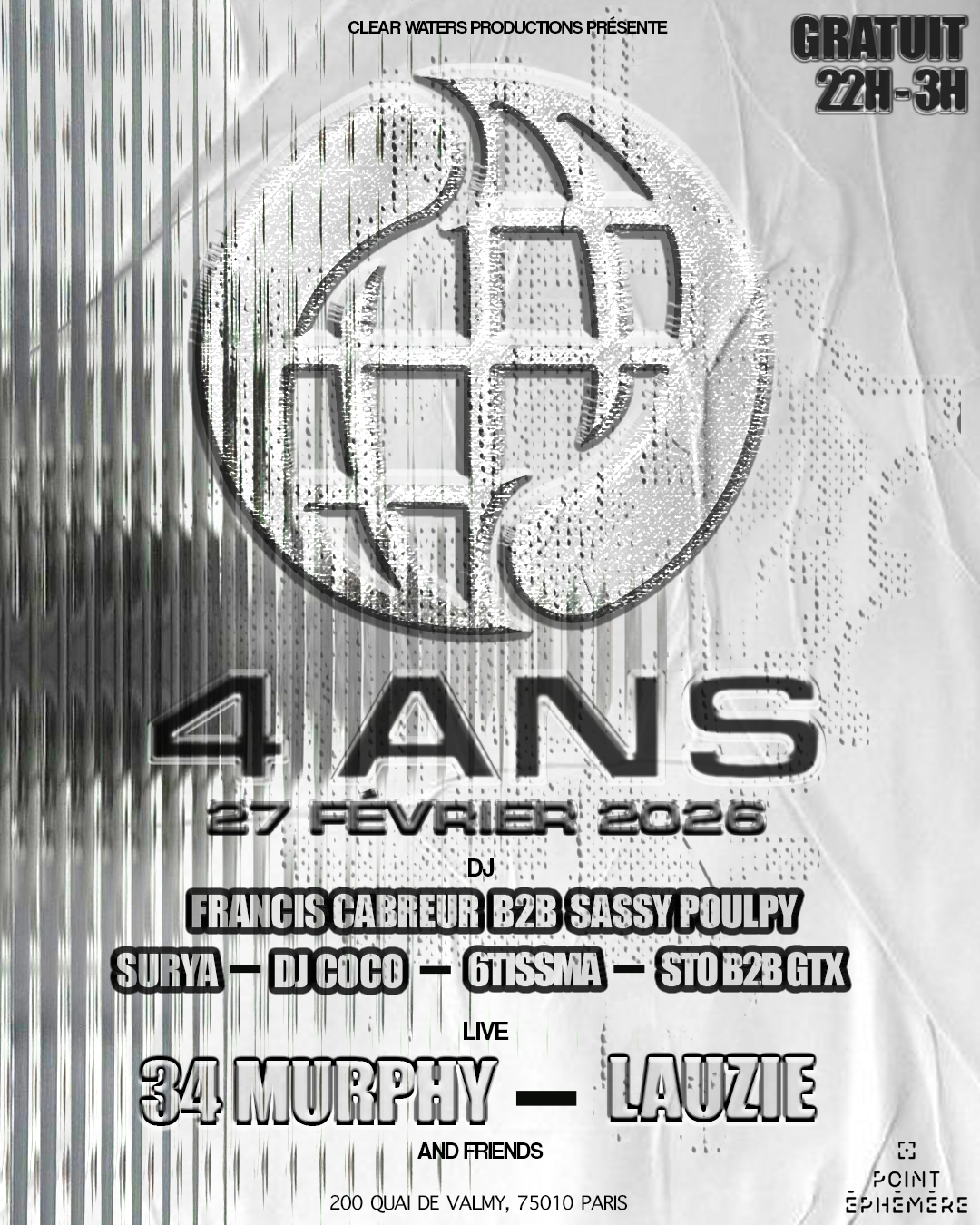 4 ans Clear Waters Productions