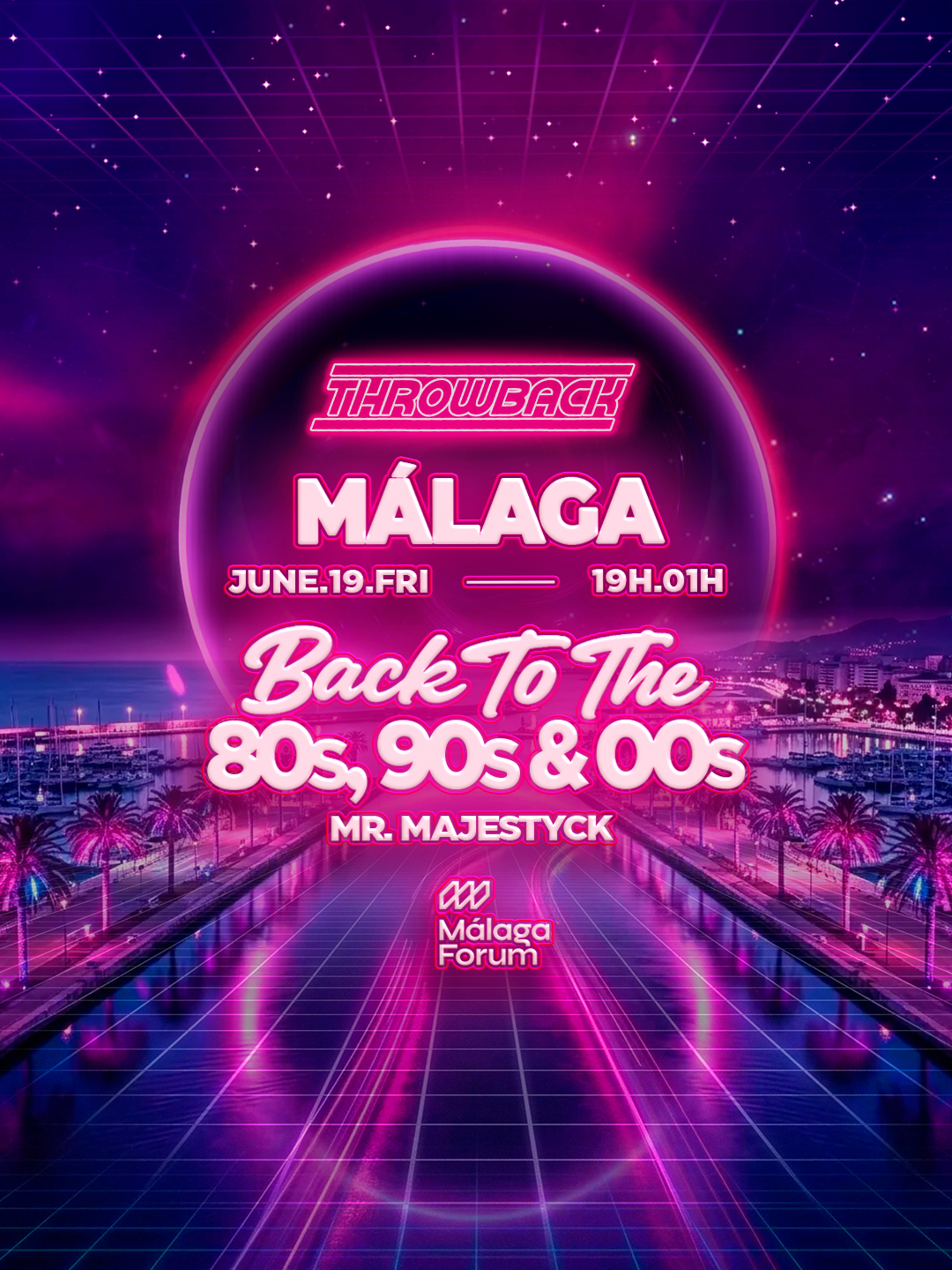 Throwback MΓLAGA Open Air - Back to 80s, 90s & 00s