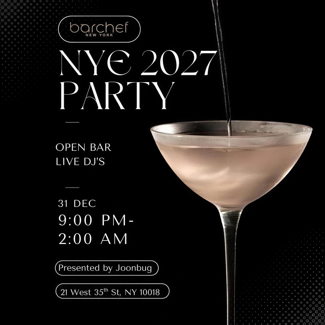 Barchef New Years Eve 27