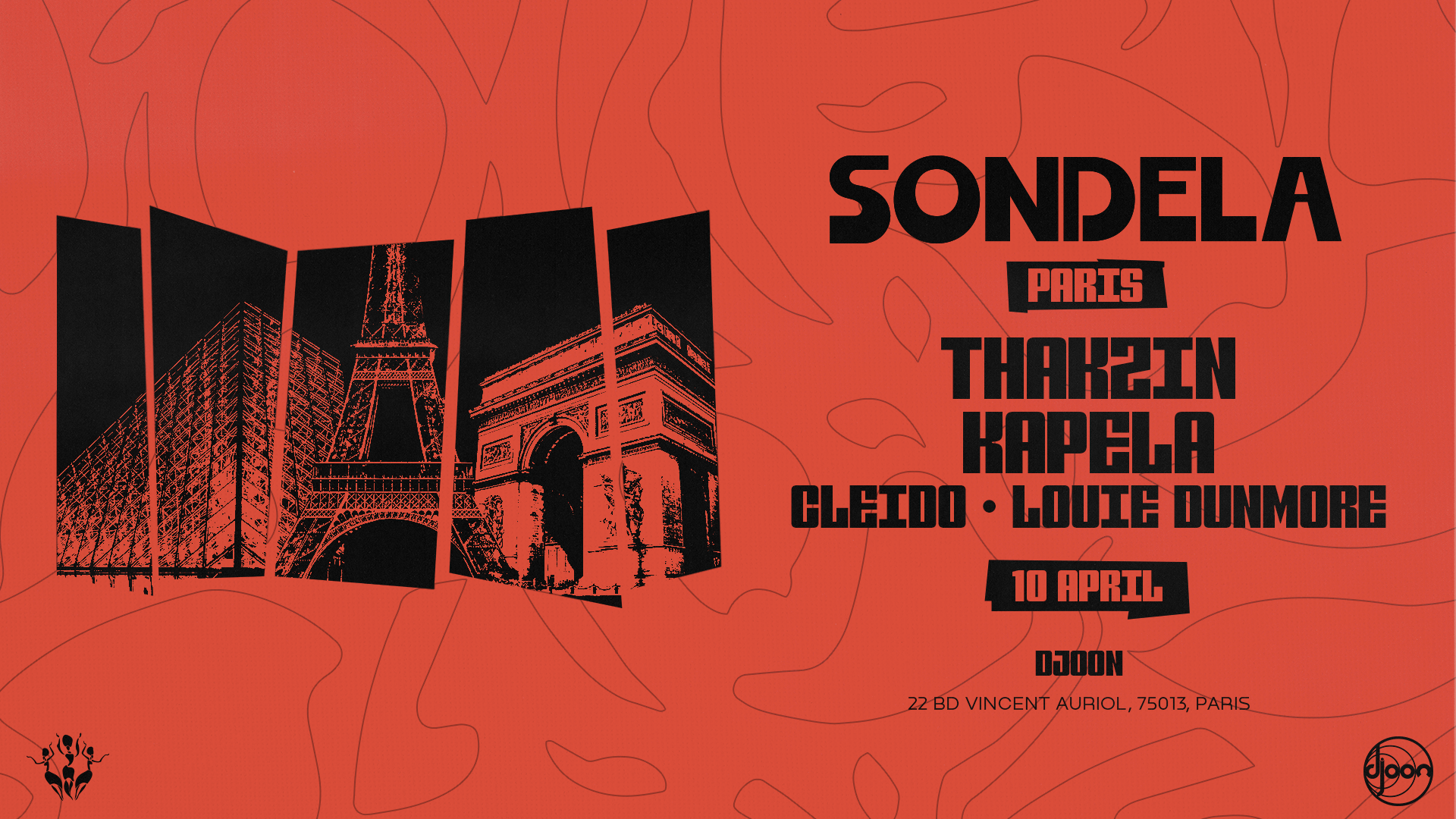Sondela Paris: Thakzin-Kapela-CLEIDO-Louie Dunmore