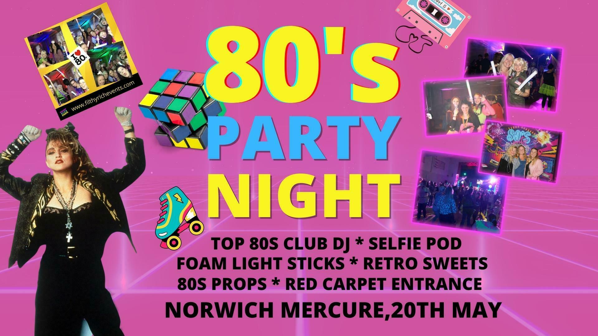 Tropicana Nights - 80s Party Night Tickets