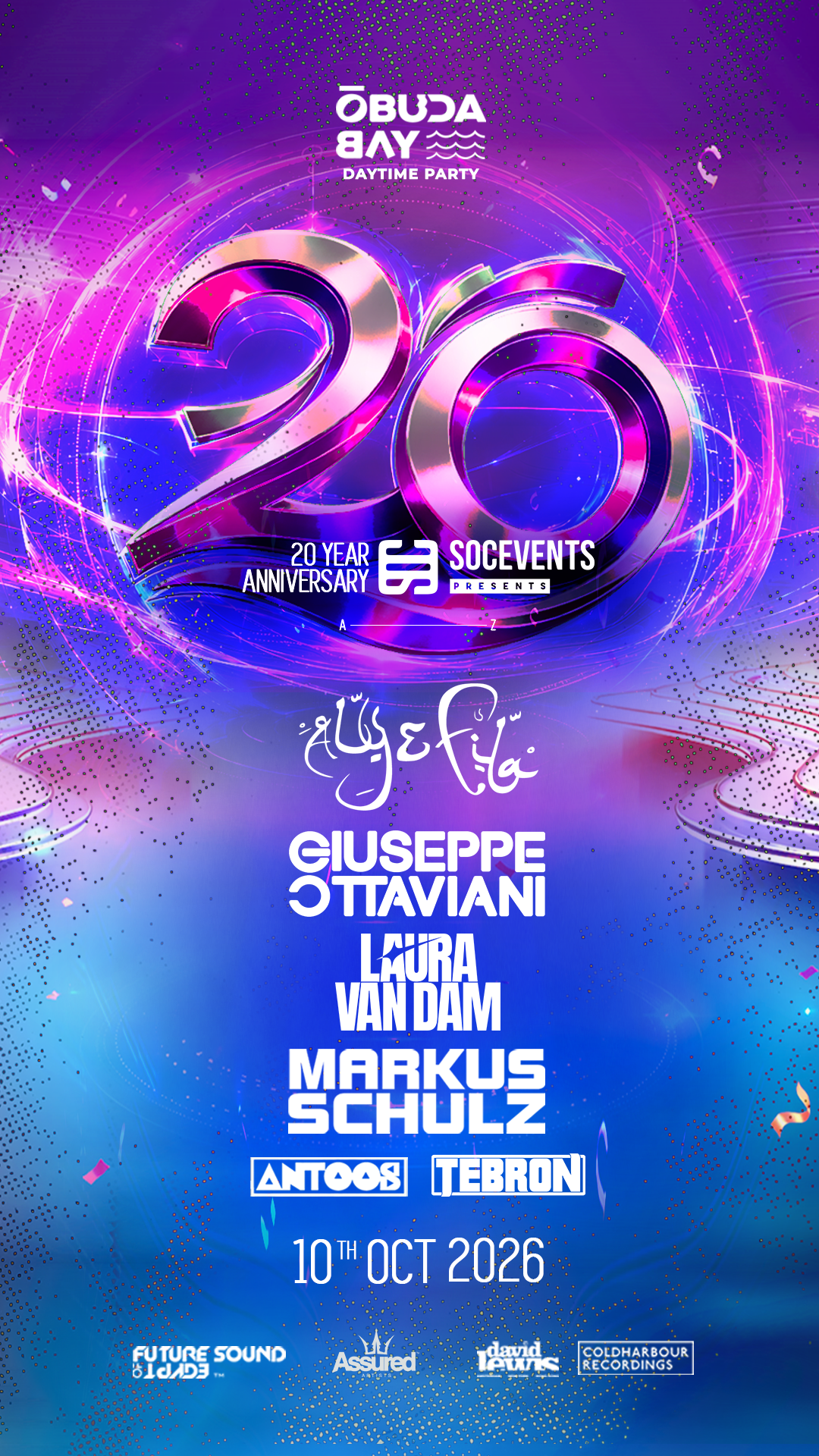 SOC Events pres. 20 YEARS IN TRANCE – OCT10 - Budapest, Hungary