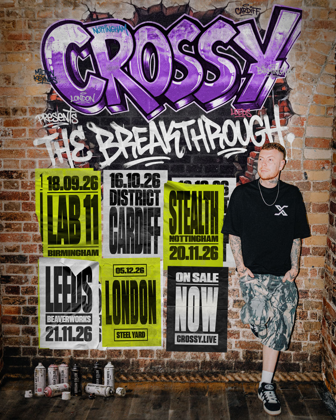 Crossy presents: The Breakthrough - Leeds
