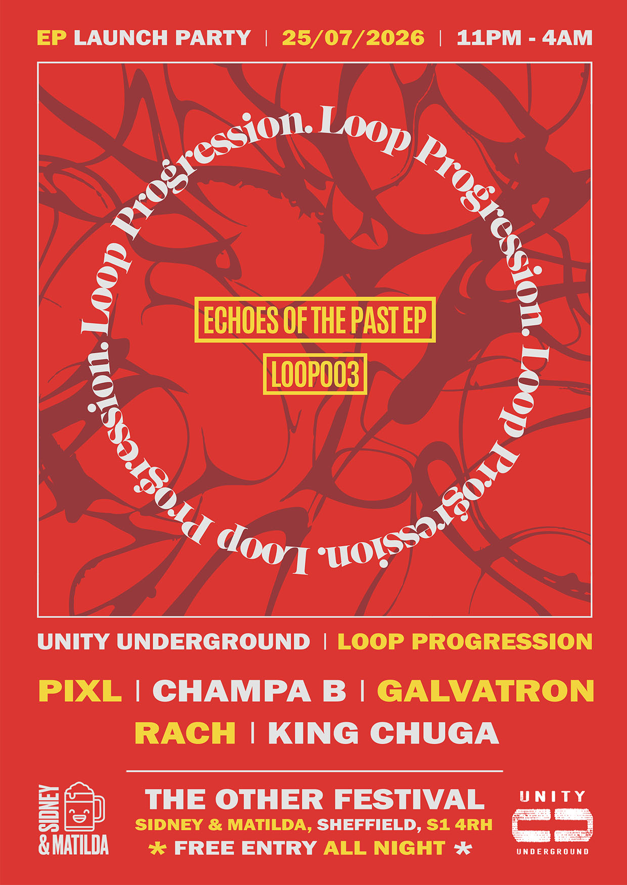 Echoes Of The Past E.P. Launch Party — Unity Underground X Loop Progression