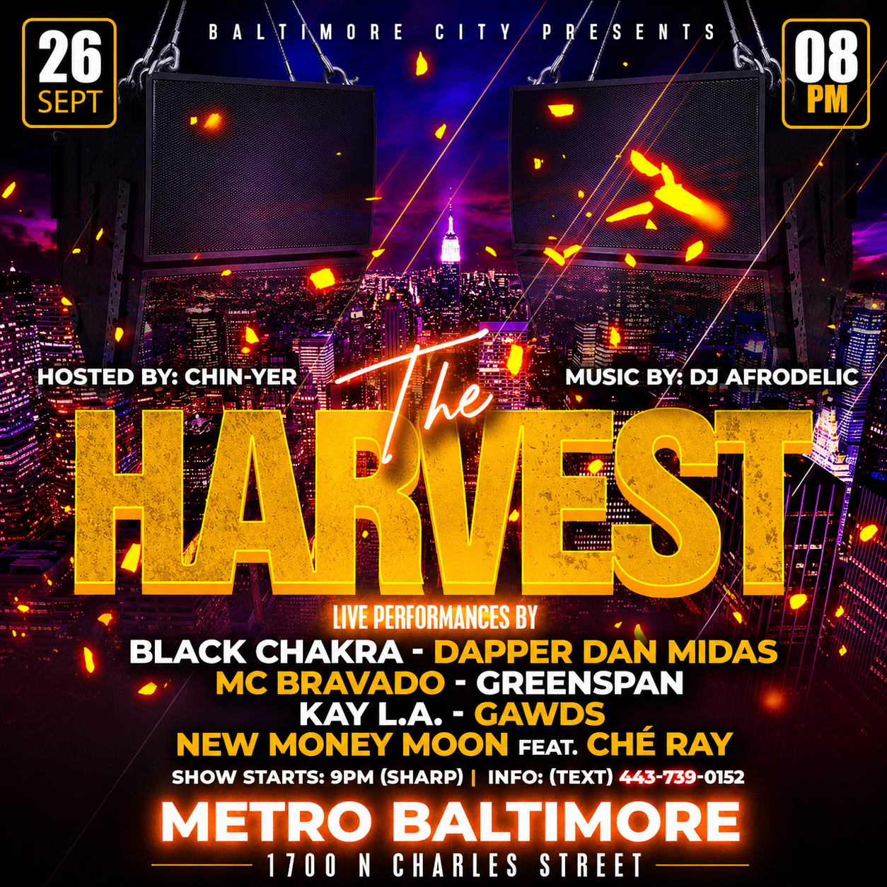Beats Not Bullets Benefit with BLACK CHAKRA, DAPPER DAN MIDAS, MC BRAVADO + more