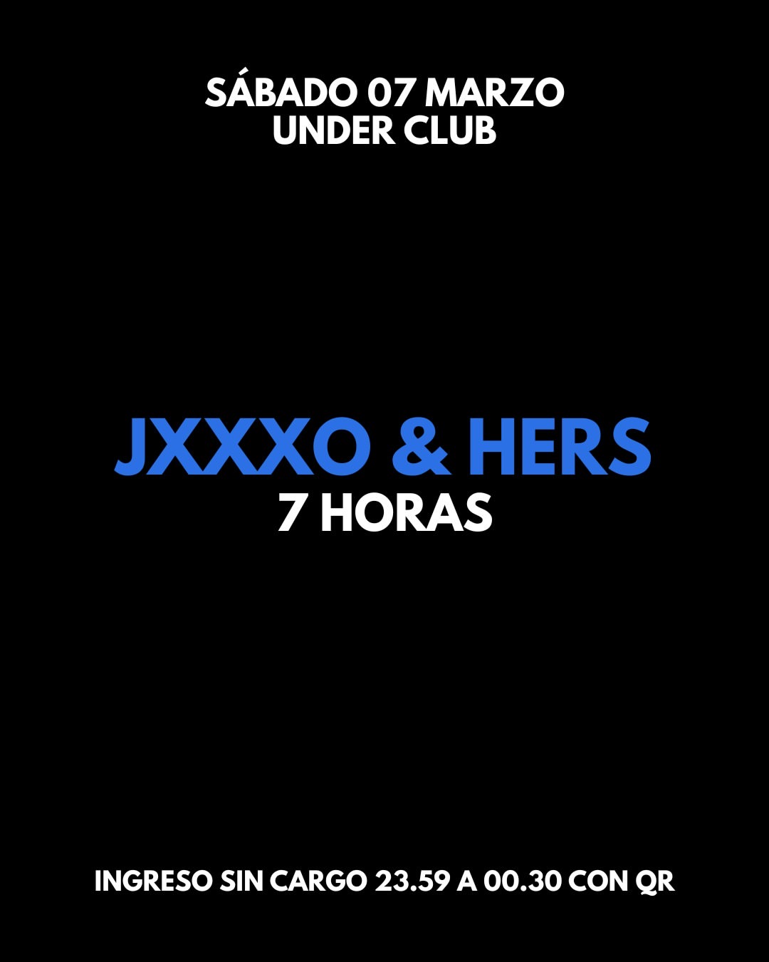 JXXXO & HERZ 7 HORAS