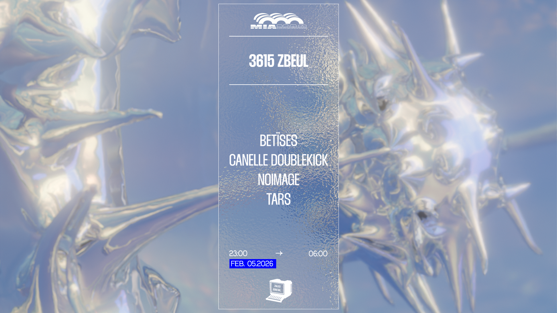 3615 Zbeul: Noimage, BETÏSES, Canelle Doublekick, TARS