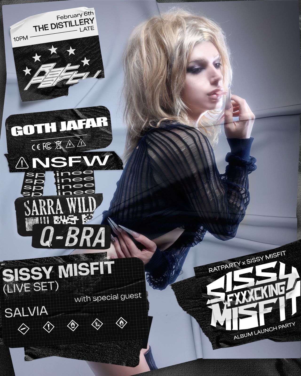 Rat Party PRESENTS: SISSY FXXXCKING MISFIT