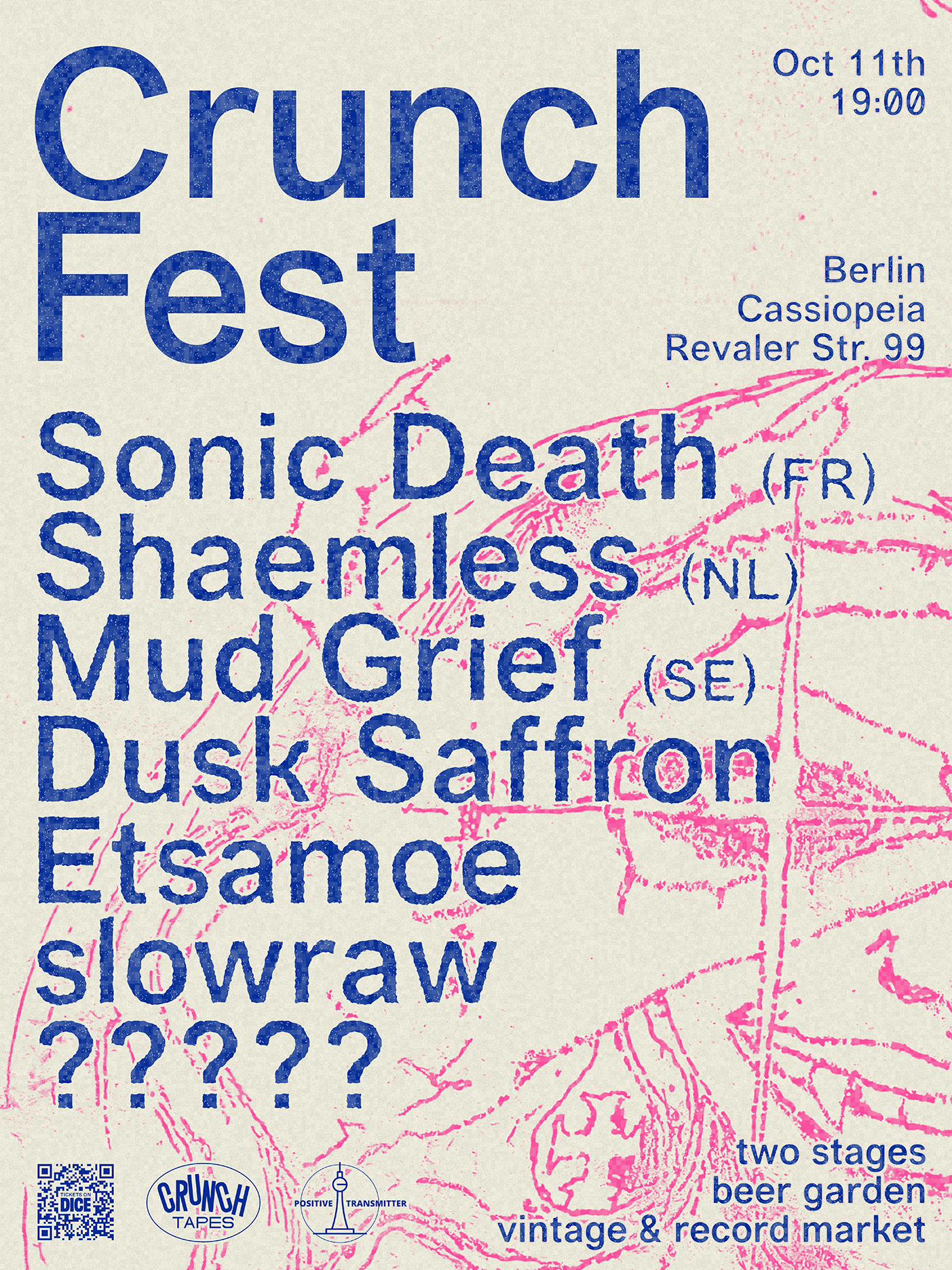 Crunch Fest Berlin: Sonic Death, Shaemless, Mud Grief, Dusk Saffron, Etsamoe, slowraw
