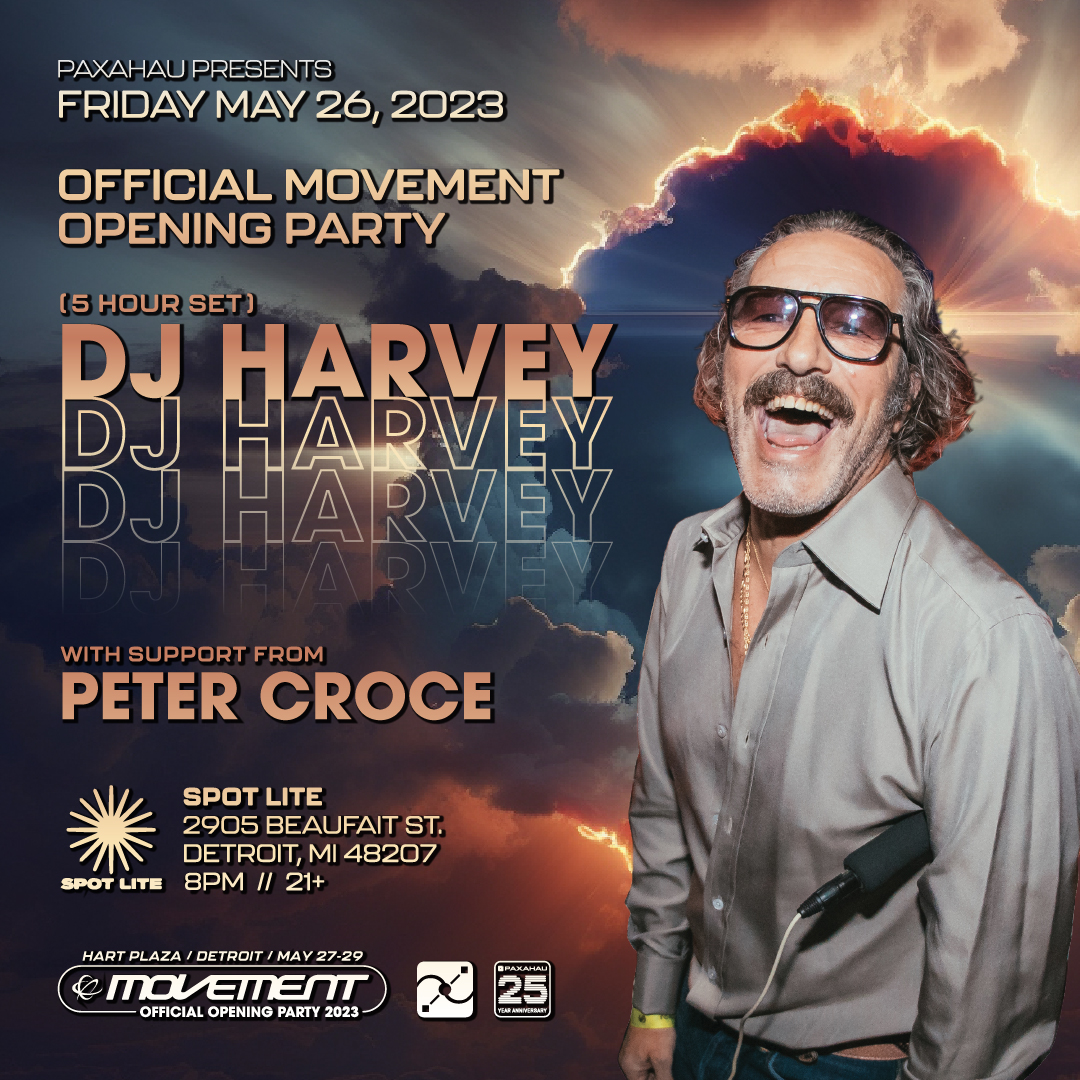 DJ Harvey · Past Events