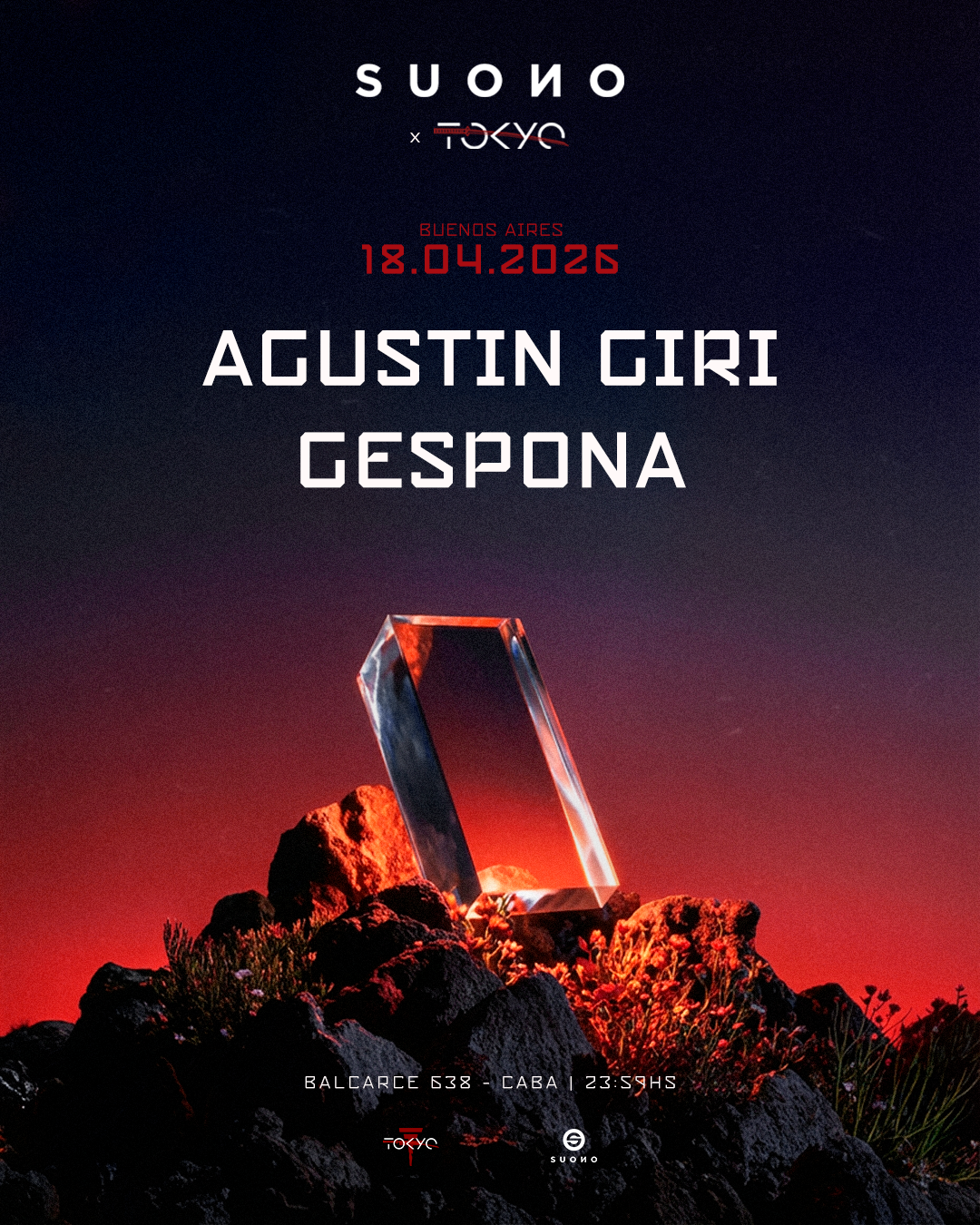 AGUSTIN GIRI + Gespona & MORE ARTISTS - by SUONO, CASA BLANCA