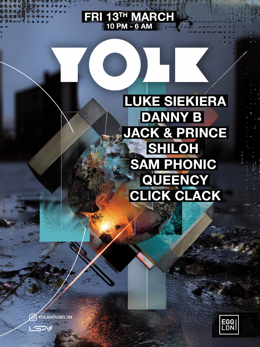 YOLK: House & Tech-House Nights at Egg London