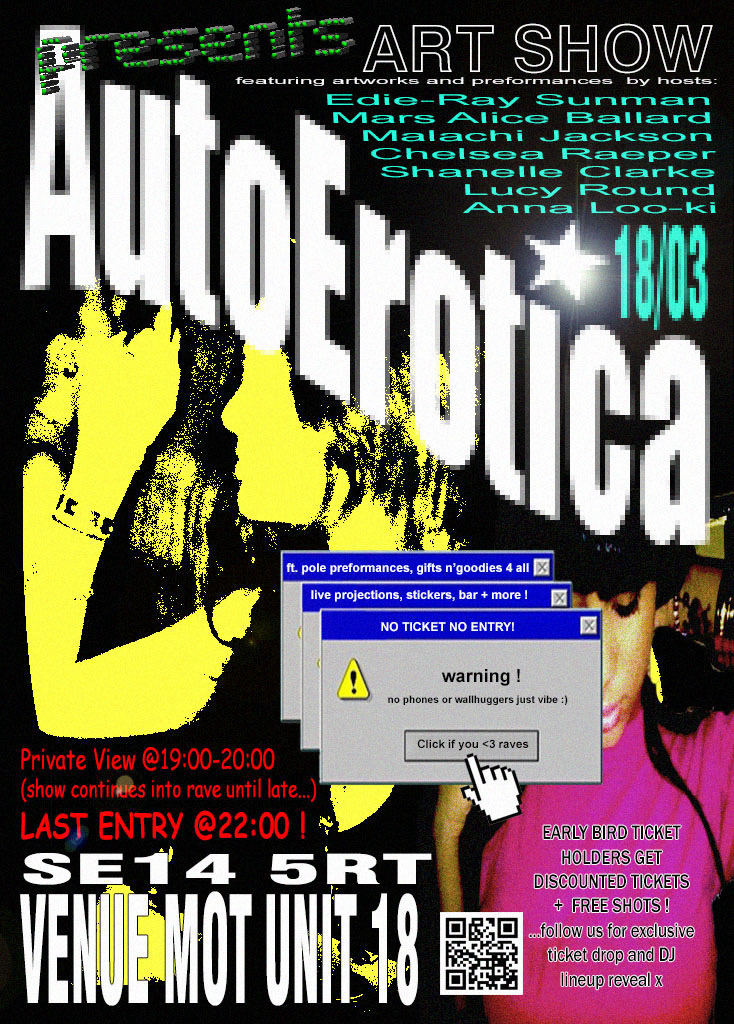 AUTOEROTICA: Art Exhibition + Rave