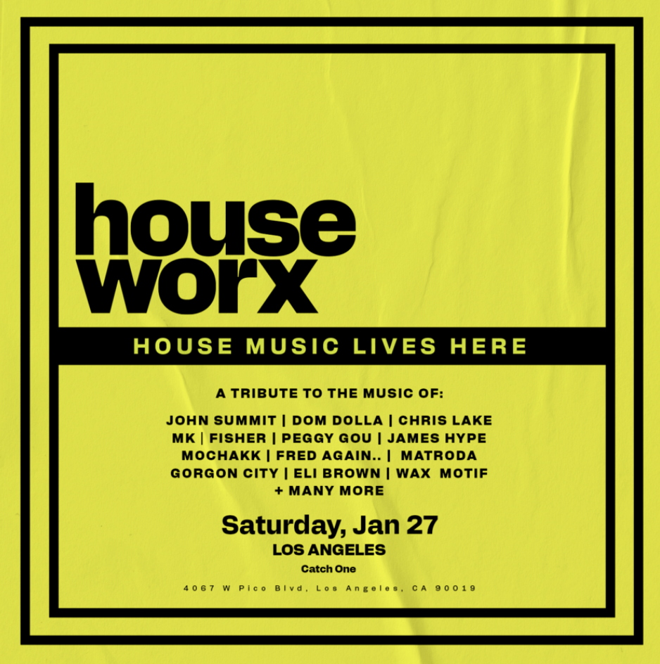 House Worx High Octane House Music Anthems All Night Long at