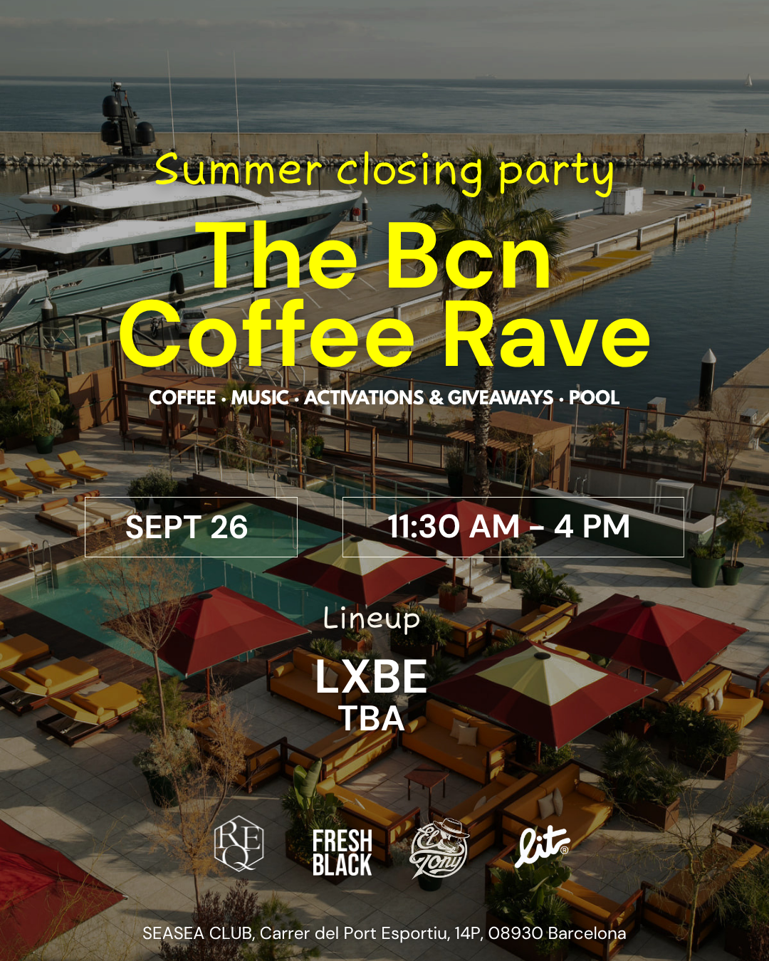 The Bcn Coffee Rave Vol XVI