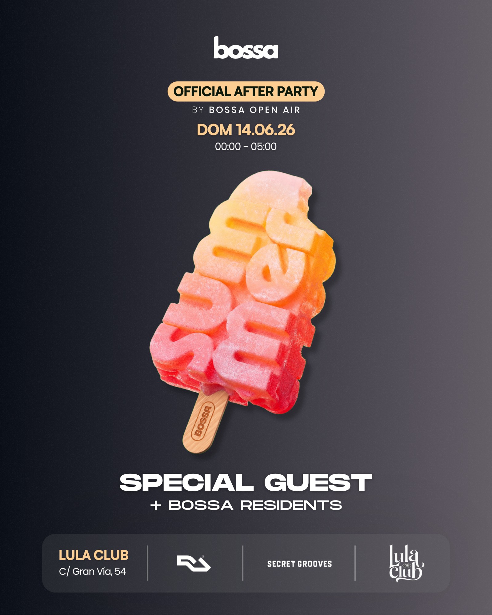 BOSSA OPEN AIR — Official Afterparty