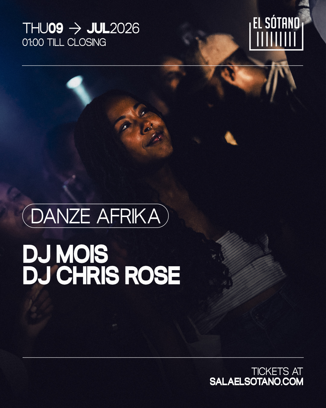 DANZE AFRIKA: DJ Mois, DJ MBA