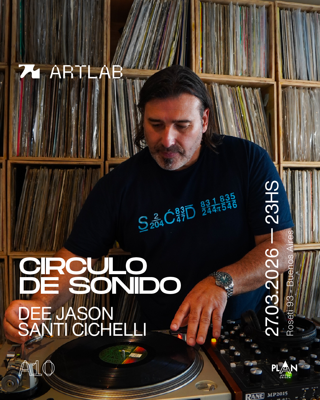 Artlab pres. Circulo De Sonido / Dee Jason + Santi Cichelli