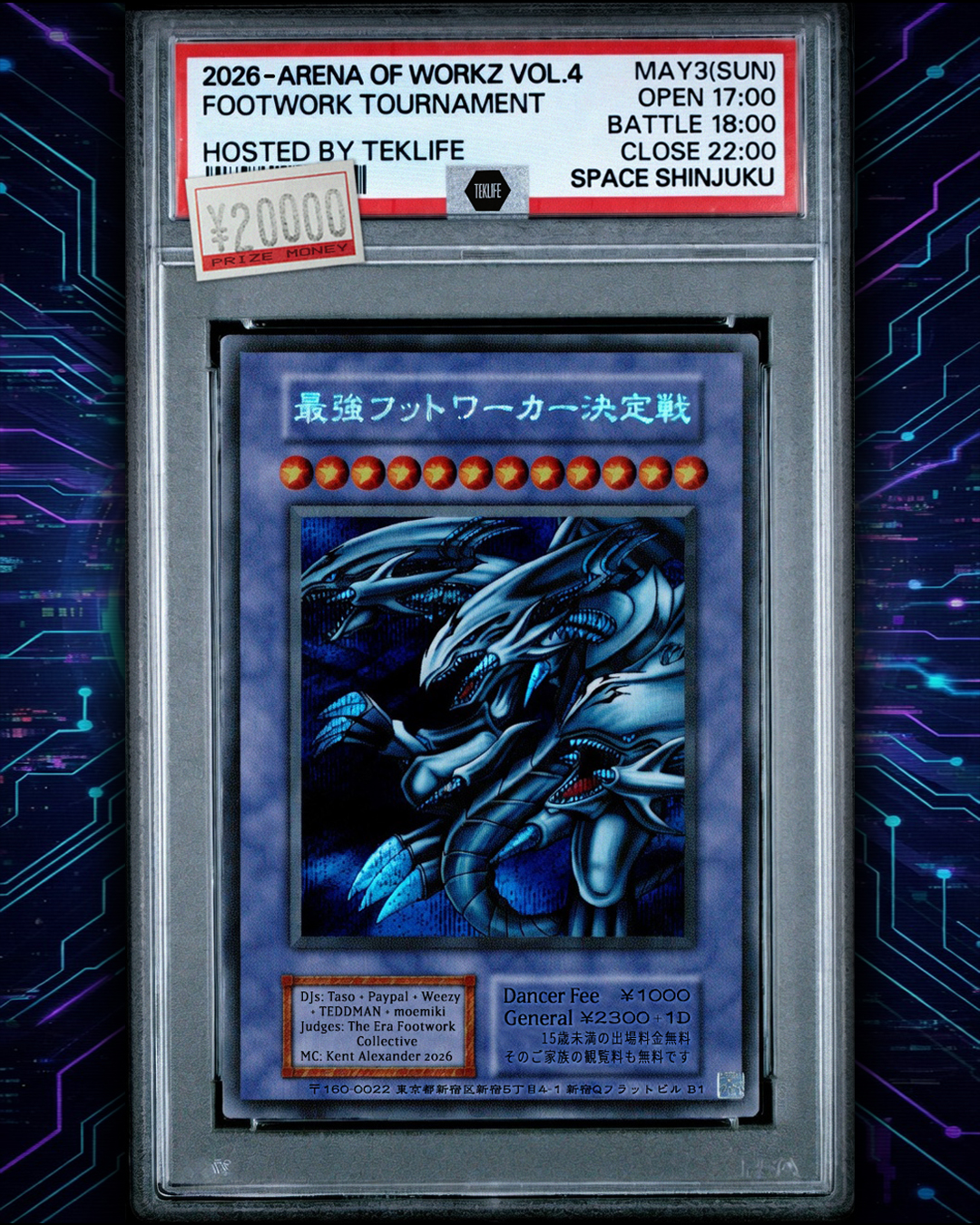 TEKLIFE presents ARENA OF WORKZ 2026 Footwork Tournament