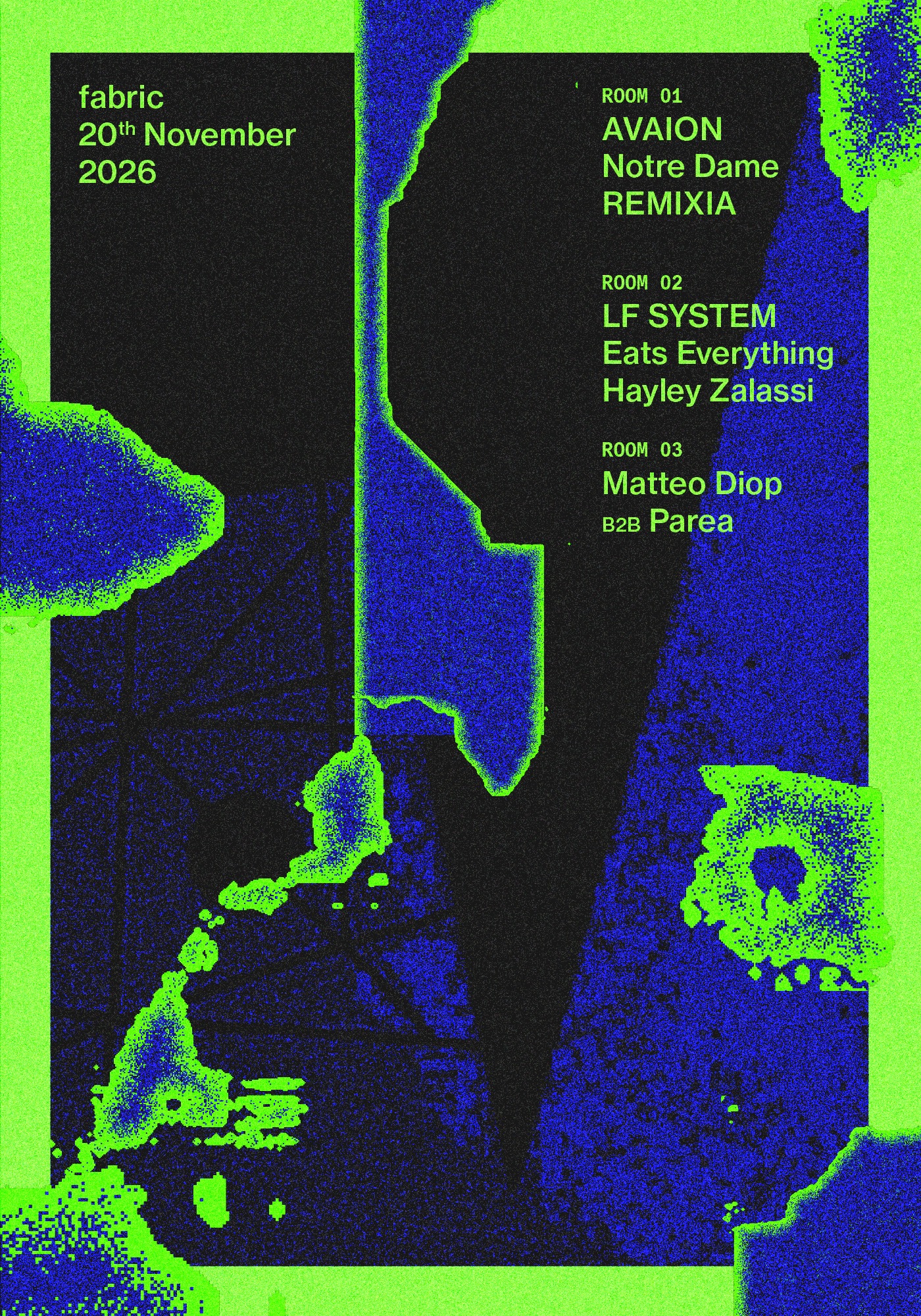 AVAION, Notre Dame, LF SYSTEM, Eats Everything, REMIXIA, Hayley Zalassi + more