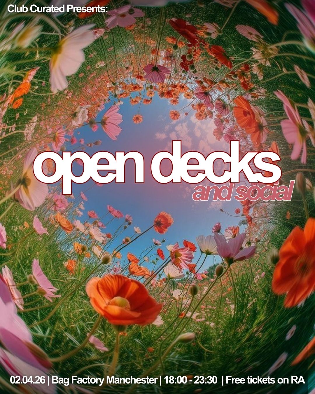 Club Curated: Open Decks & Social