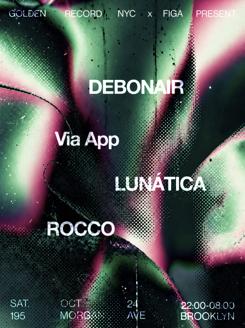 Golden Record NYC x FIGA present DEBONAIR