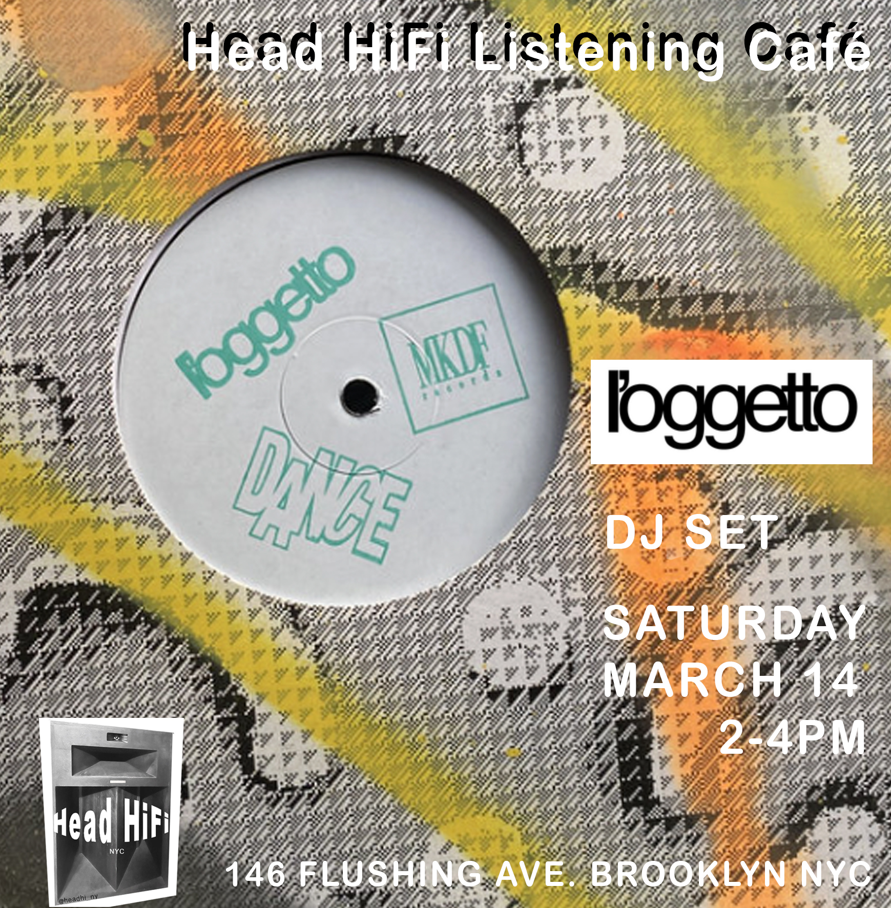 Head Hifi Listening Café presents l'oggetto dj set