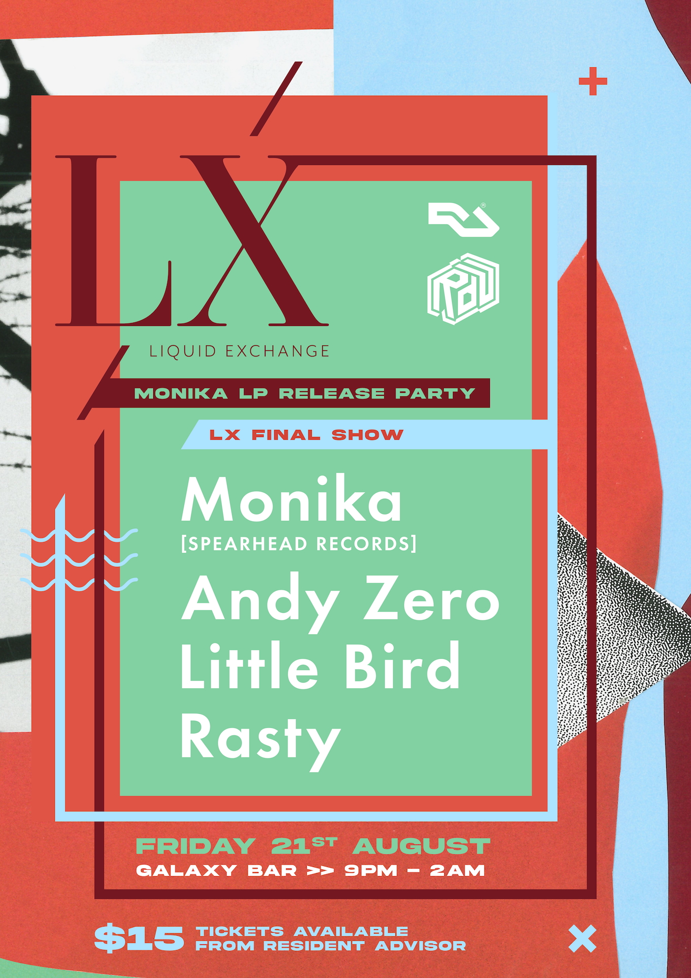 LX Monika LP Release Party FINAL SHOW