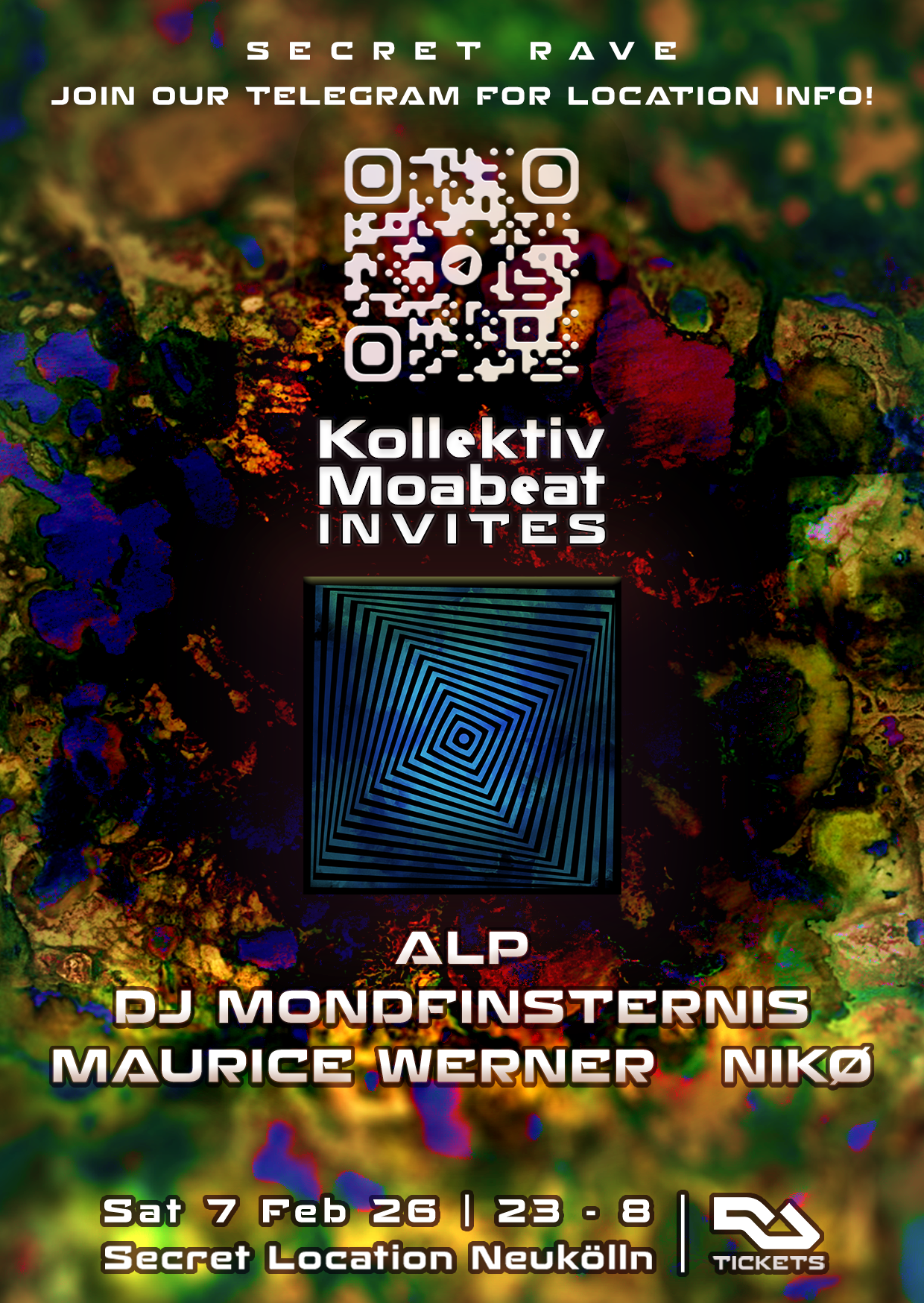 Kollektiv Moabeat Invites: ALP, DJ Mondfinsternis hosted by Maurice Werner & NIKØ