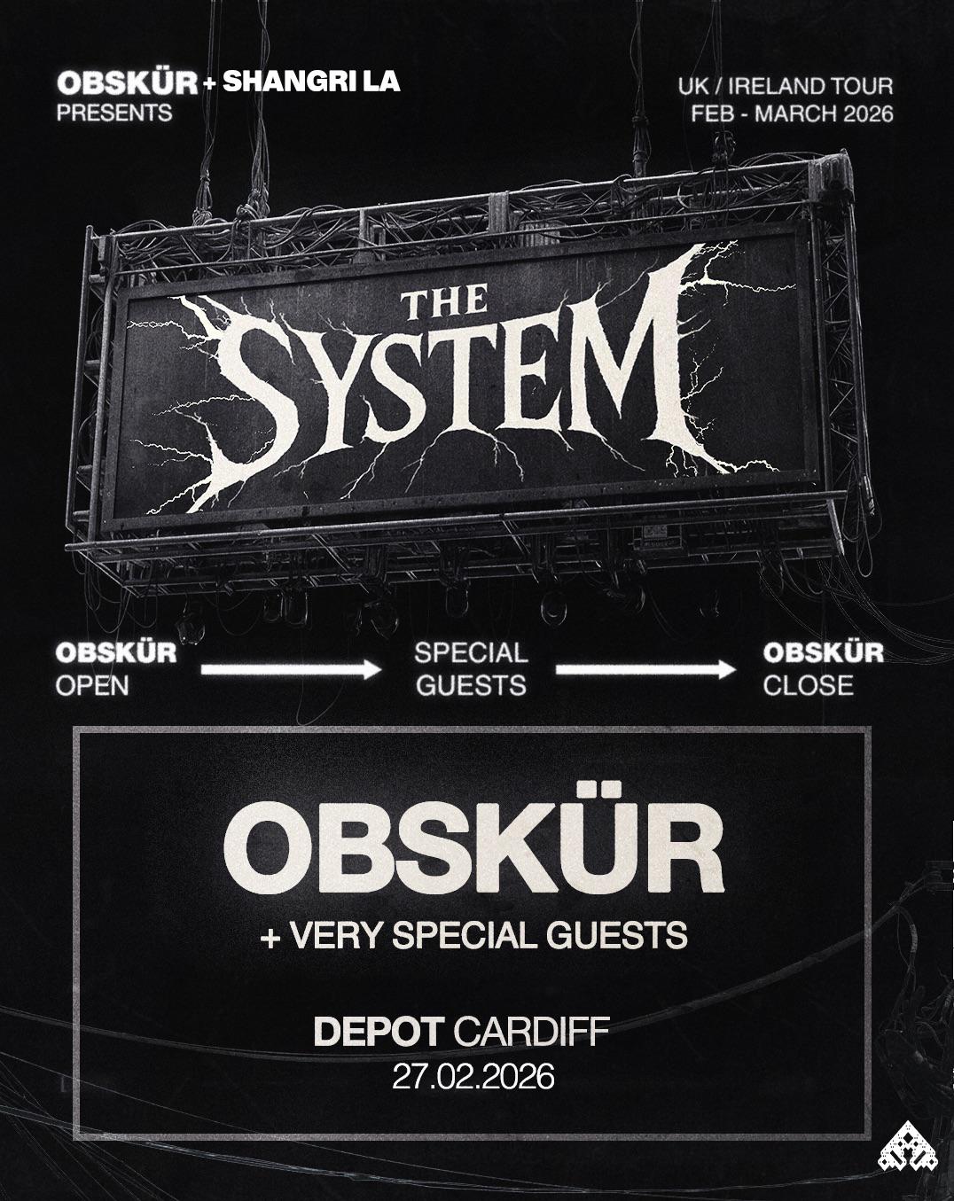 Shangri-La presents: Obskür at Depot, Cardiff