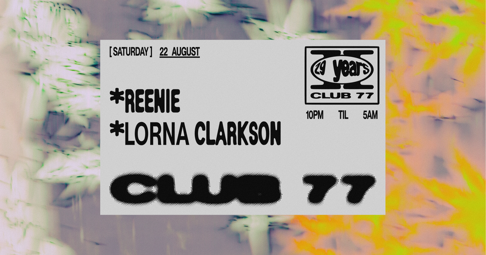 Club 77: Reenie, Lorna Clarkson