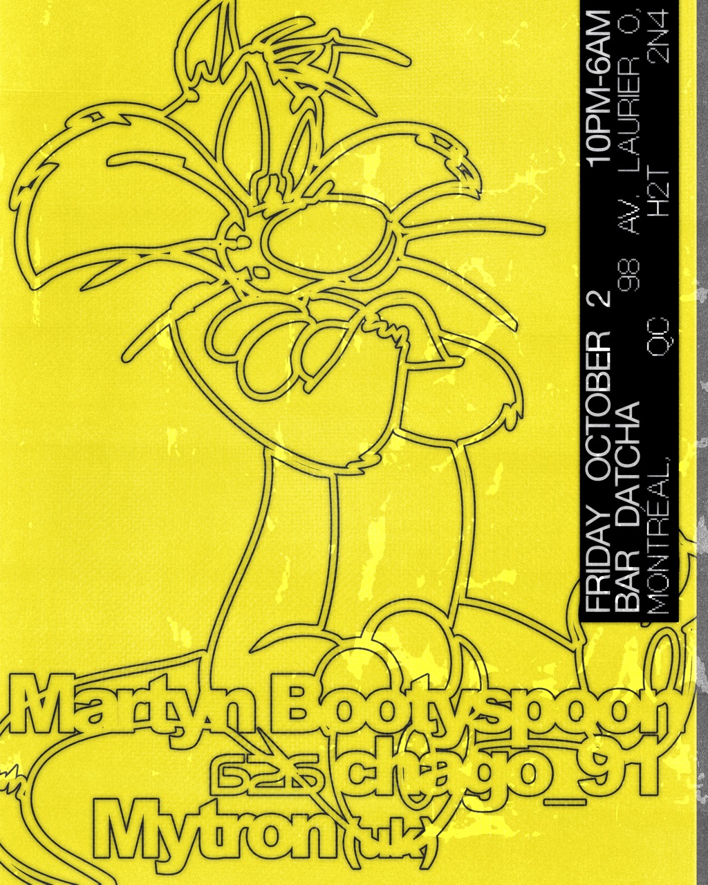 Datcha NONSTOP: Martyn Bootyspoon, chago_91 , Mytron [UK]