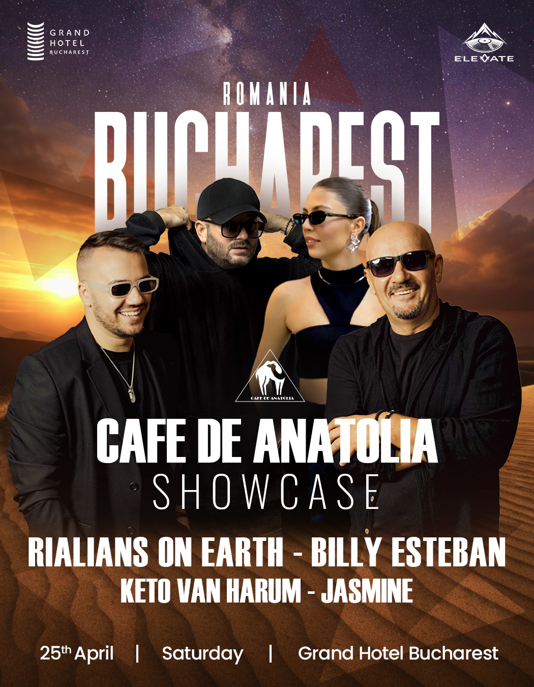 Cafe De Anatolia Showcase - Bucharest