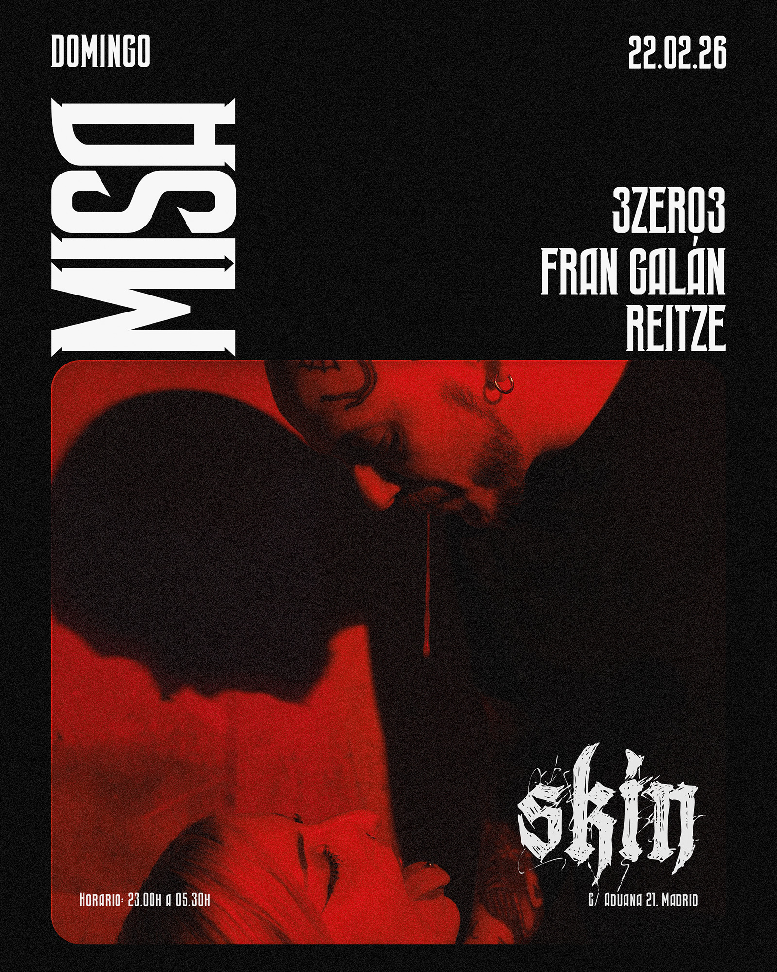 Skin MISA: FRAN GALAN + 3ZERO3 + Reitze