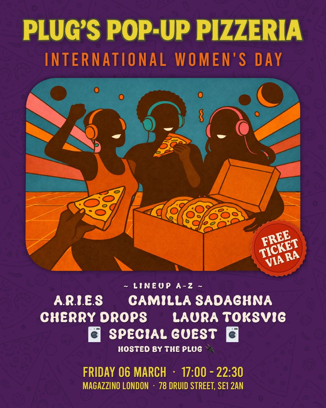 Plug's Pop Up Pizzeria: The 3rd Slice (IWD Special)