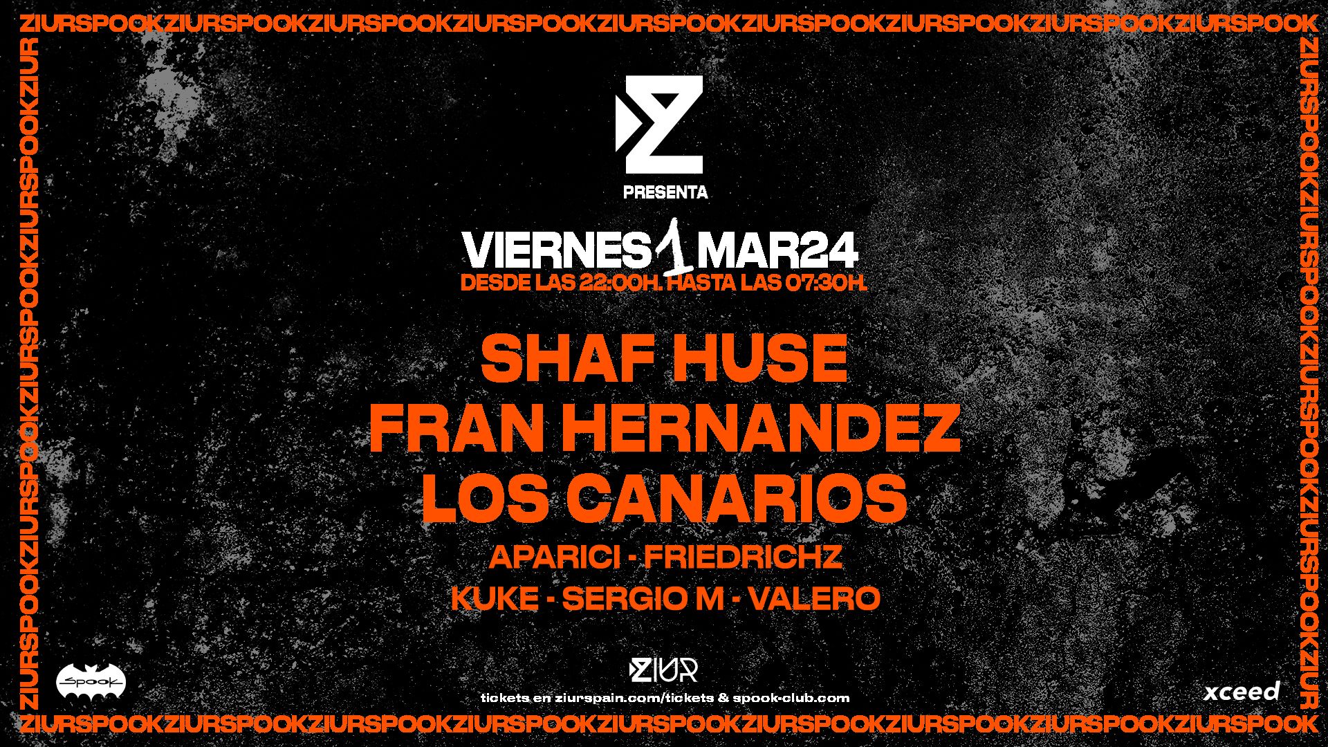 Viernes 1.03 | ZIUR @ Spook Club