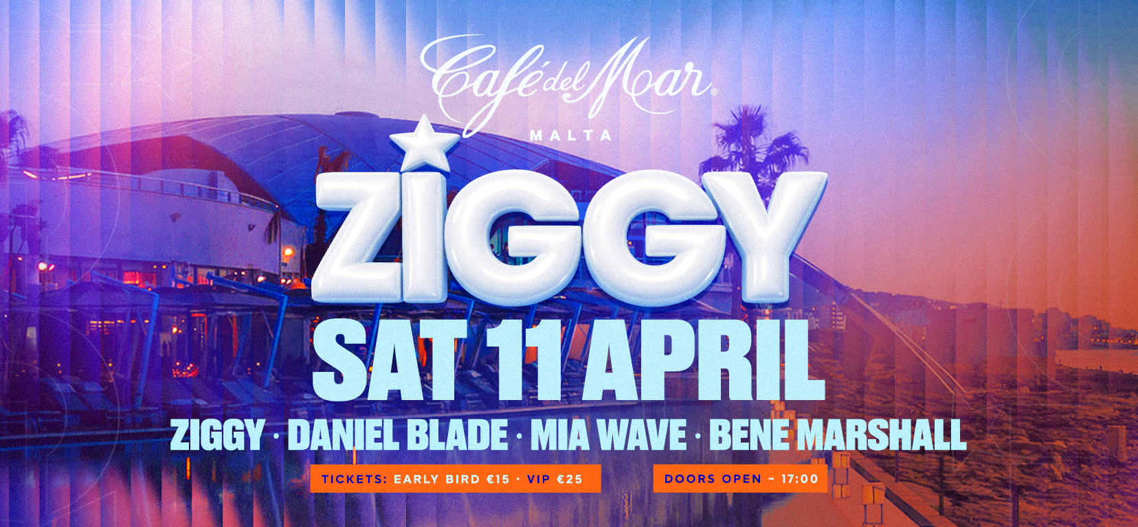 ZIGGY AT CAFÉ DEL MAR in Malta