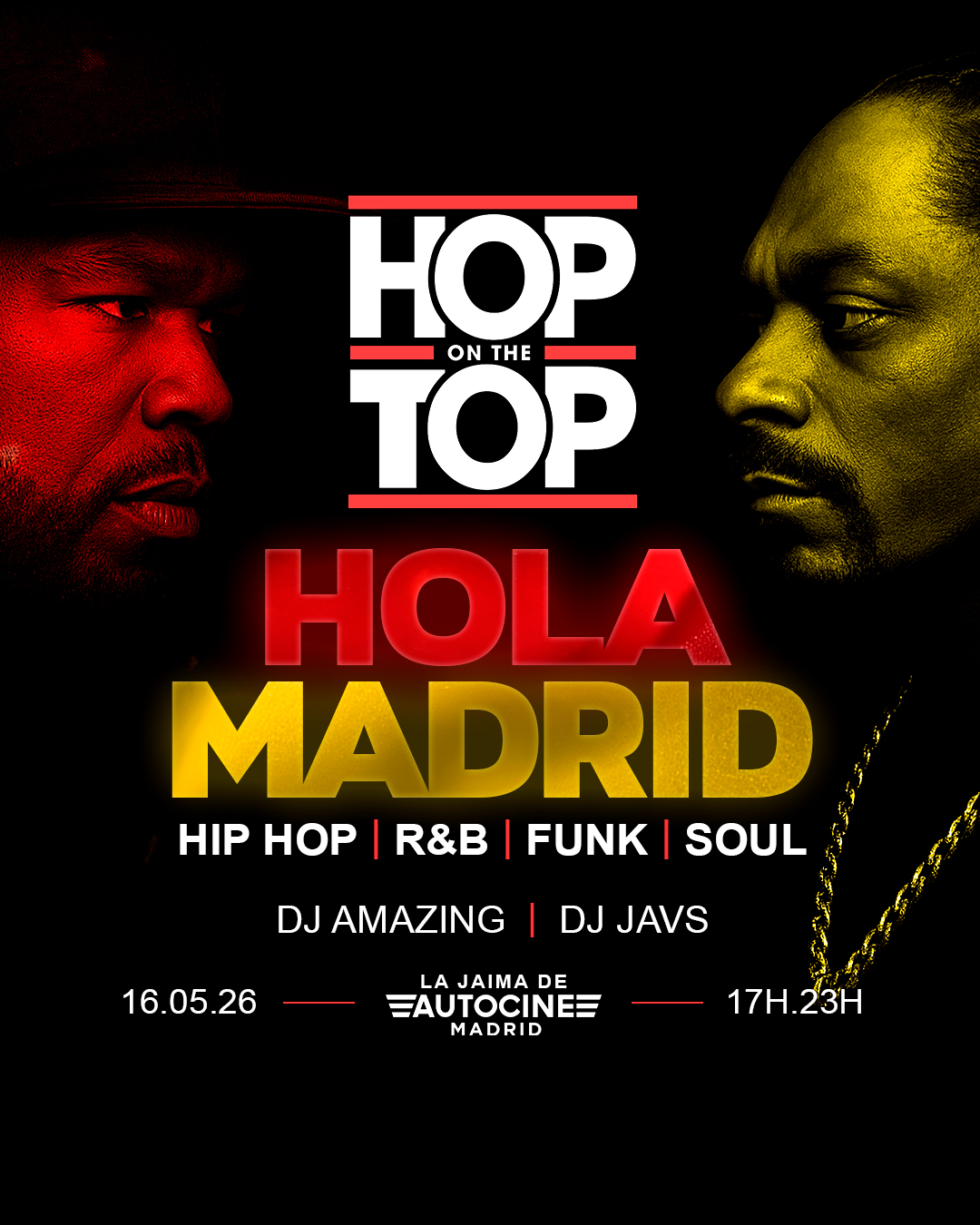 Hop on The Top Madrid - Hip Hop / R&B / Funk / Soul