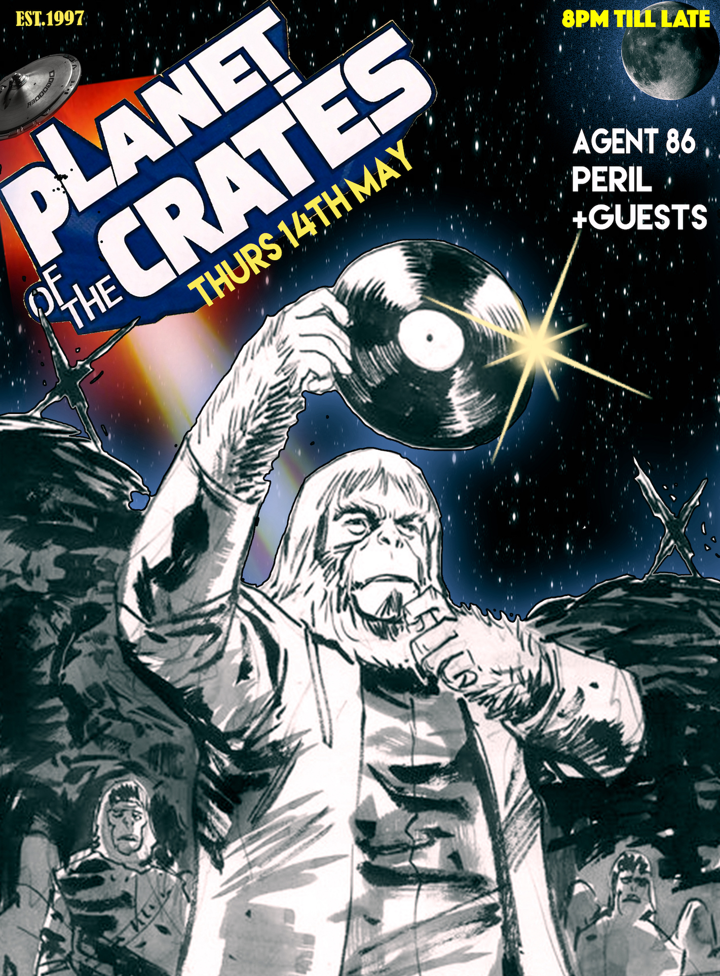 PLANET OF THE CRATES • DJ PERIL & AGENT 86