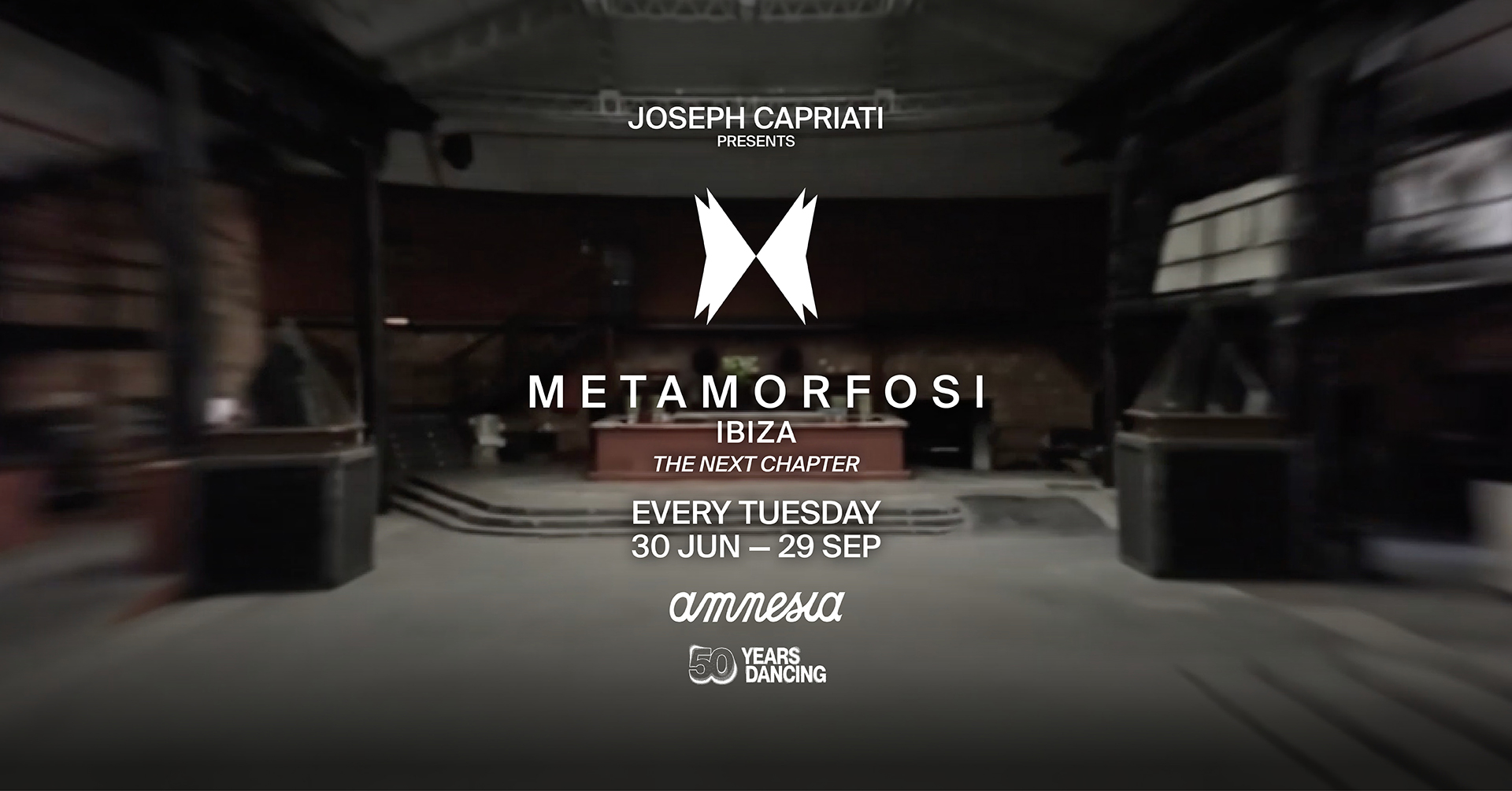 Joseph Capriati presents Metamorfosi